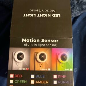 Motion sensor light